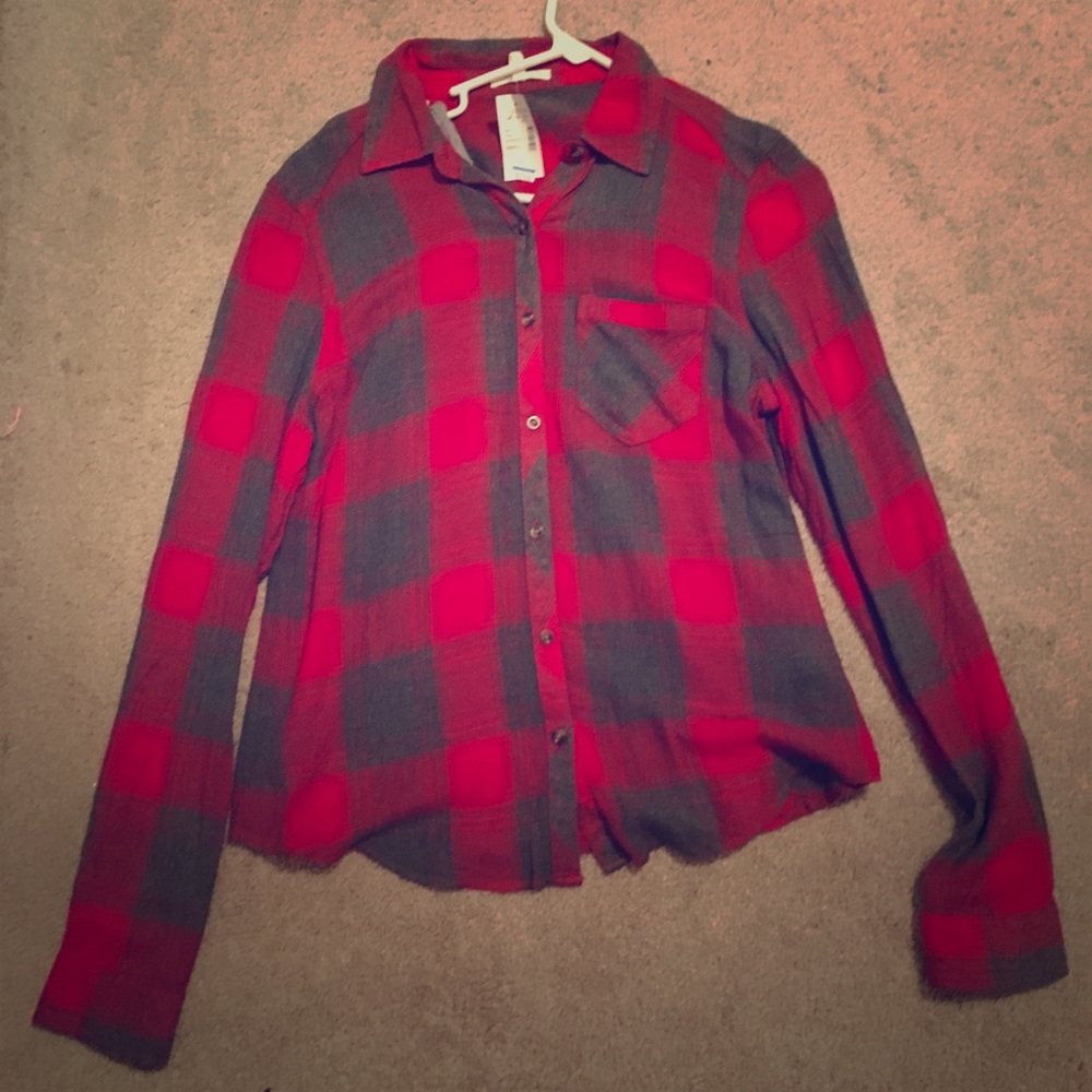 Red and gray flannel